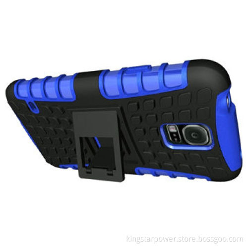Heavy Duty Rugged Dual Layer Holster Case, with Kickstand for Samsung Galaxy S5 SV i9600